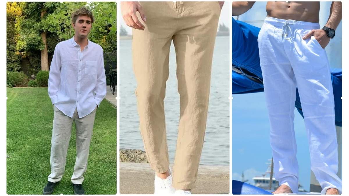 Linen Pants Outfit Ideas for Men