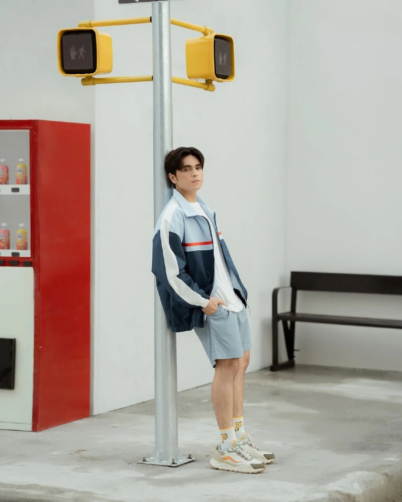 Color-Block Track Jacket