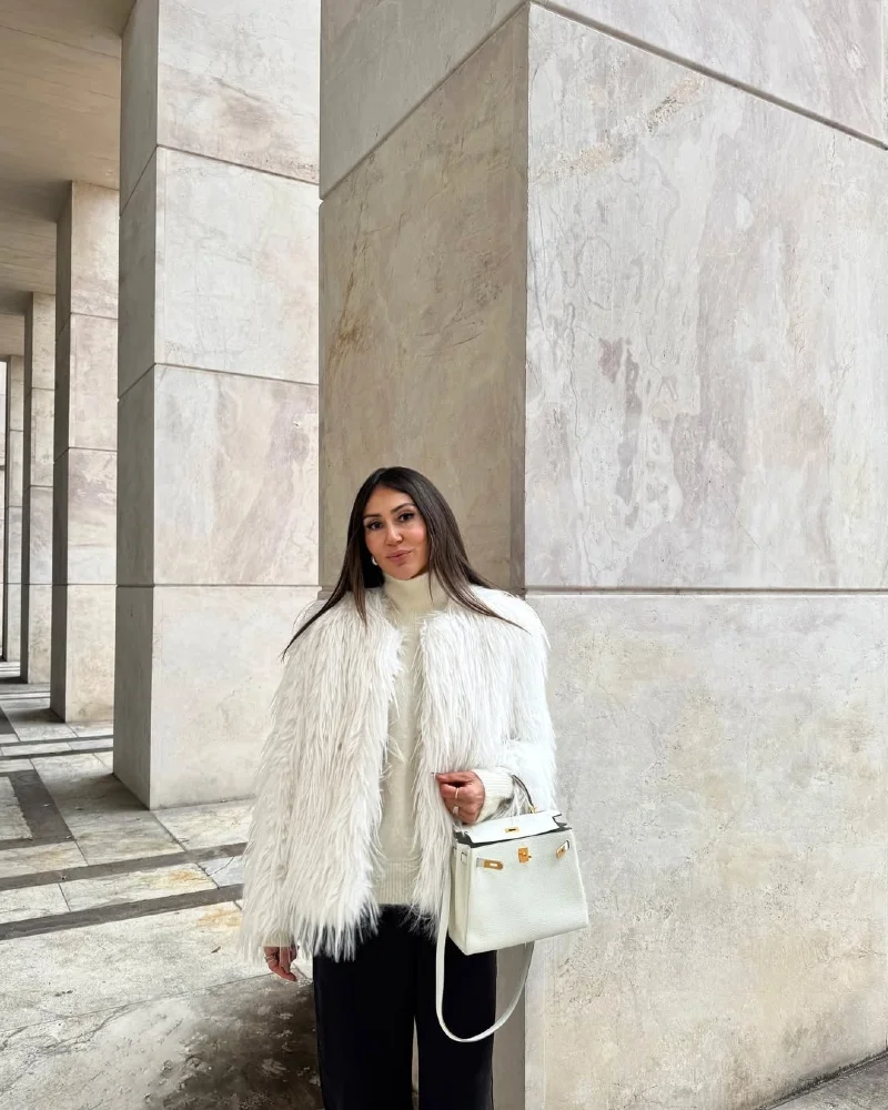 Arctic Luxe Faux Fur Jacket
