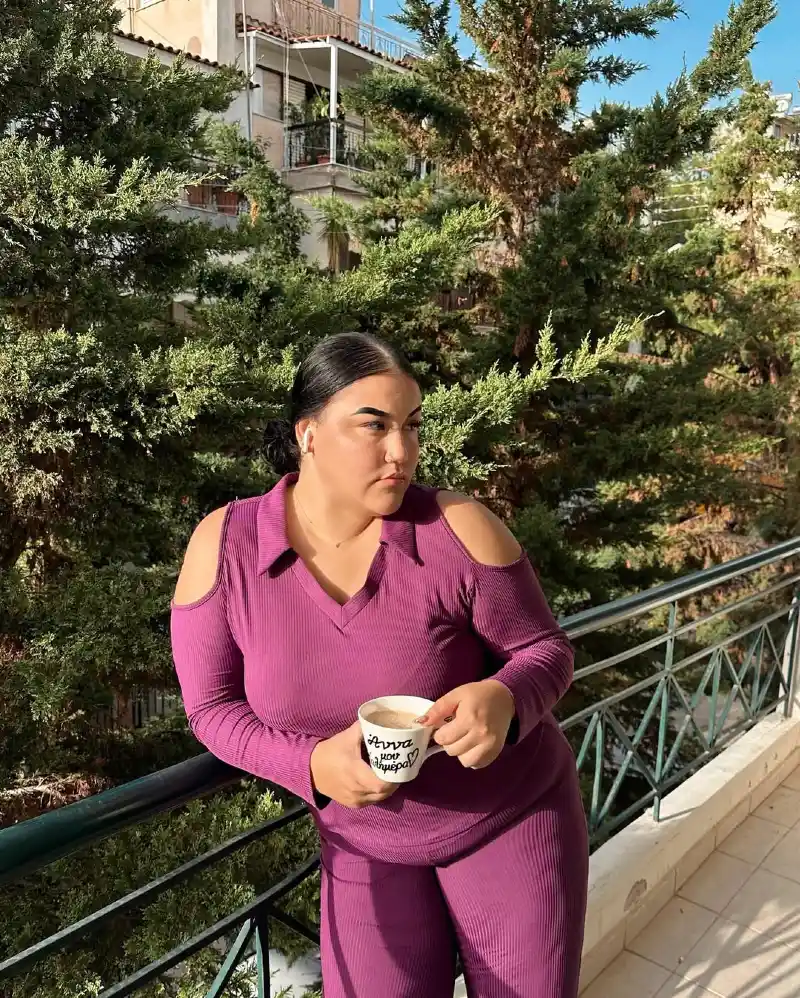 Cozy Chic in Plum