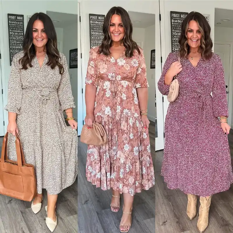 Flowy Midi Dresses