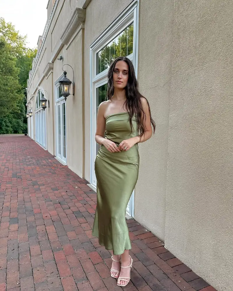 Sage Slip Dress
