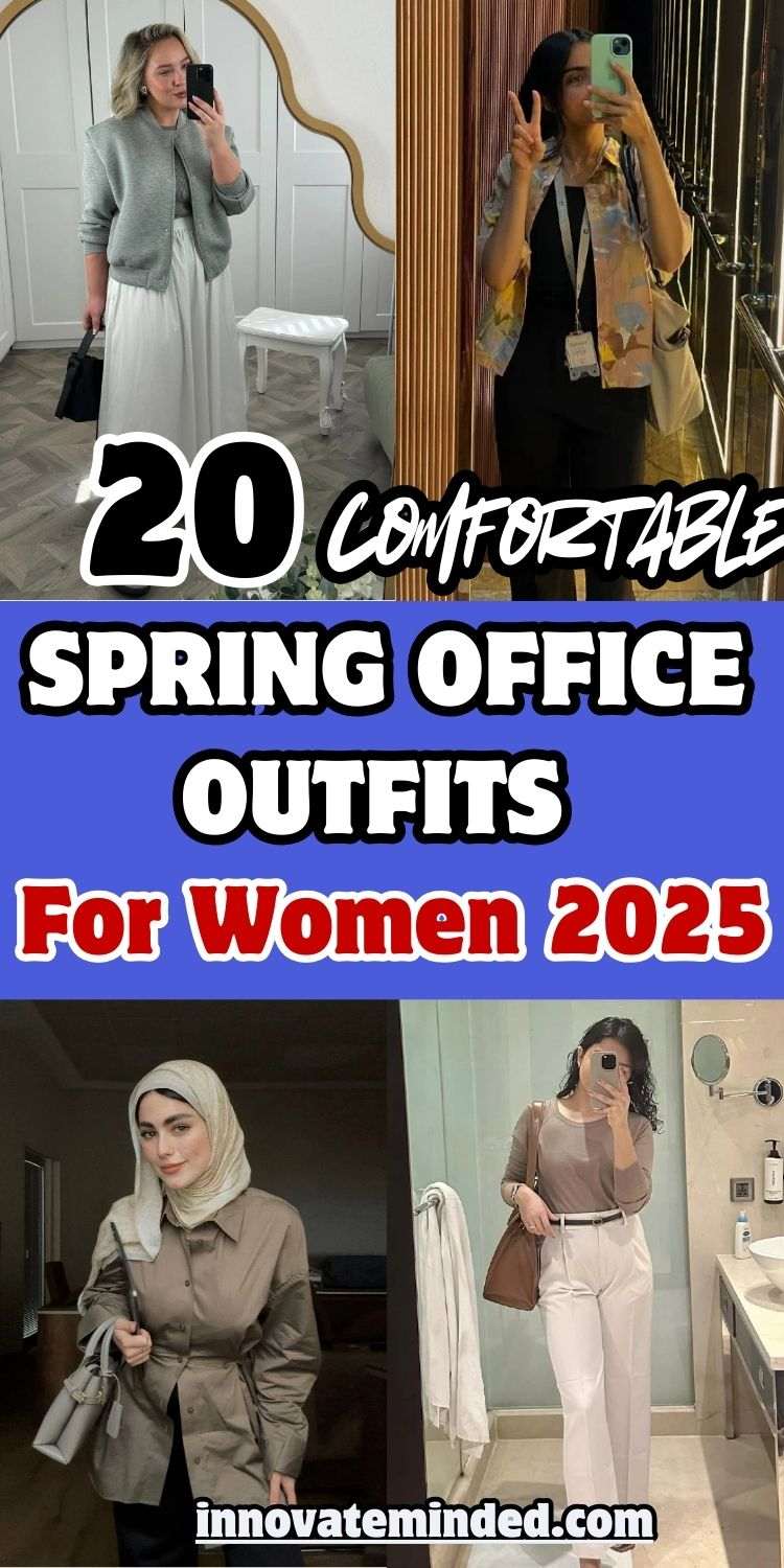 Spring Office Outfits for Women 2025