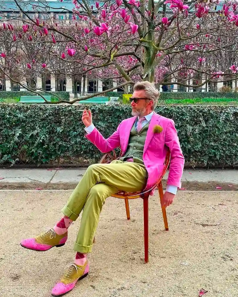 The Bold Color Suit
